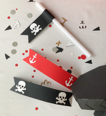 Pinfliers Pirate Theme Birthday Party, A Combo for 10 kids